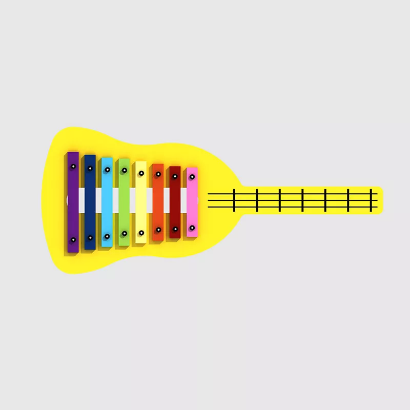 საბავშვო გარე გასართობი პარკი მუსიკალური ინსტრუმენტები