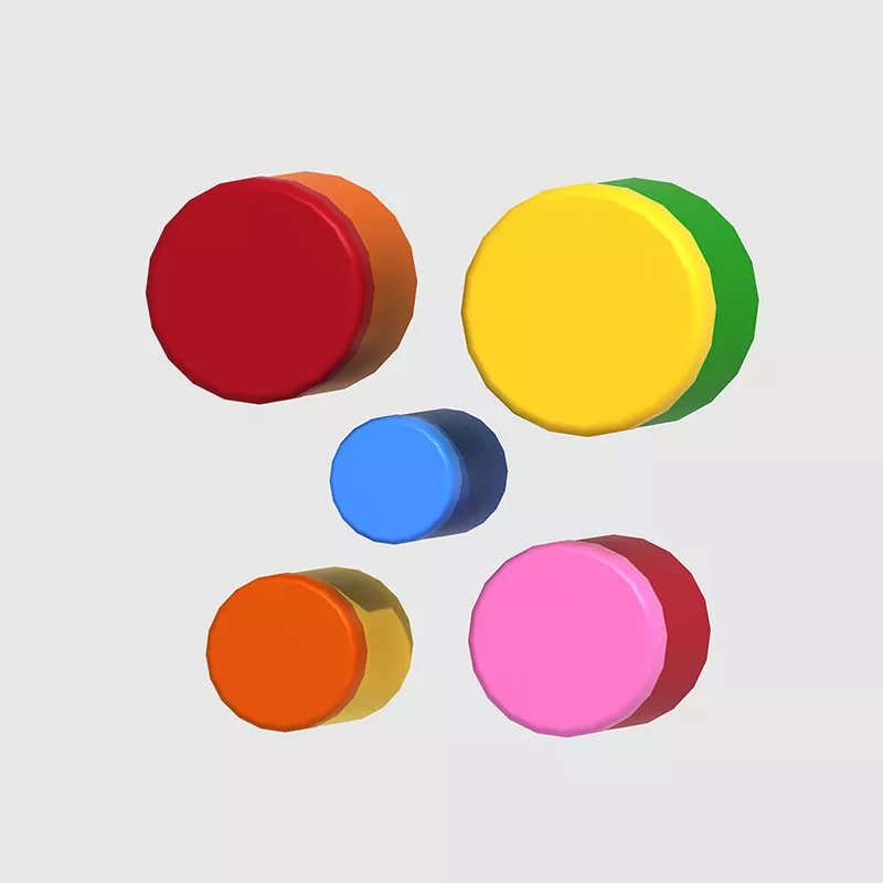 დასარტყამი ფერადი დასარტყამები